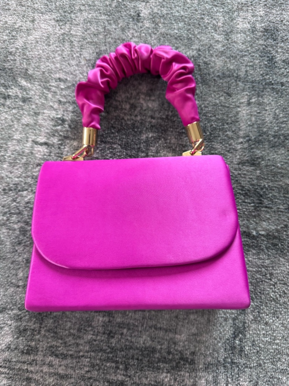 Stylish Fuchsia Top-Handle Women’s Bag
